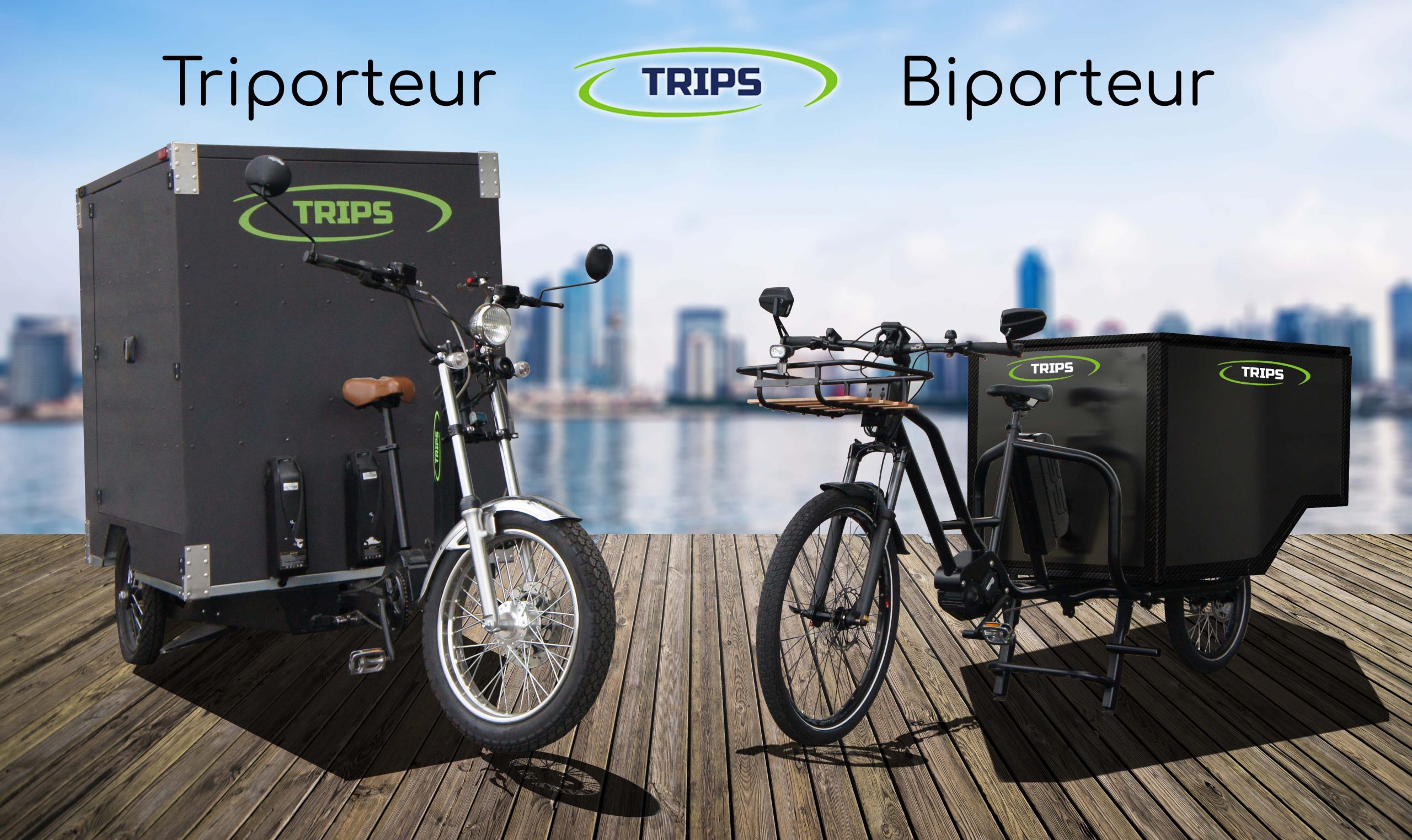TRIPS, triporteur et biporteur