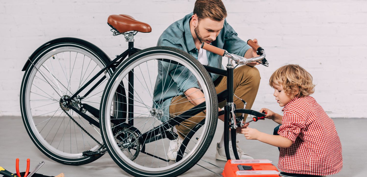 remise en etat de votre velo en famille