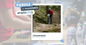 Vincent Rault, technicien cycle