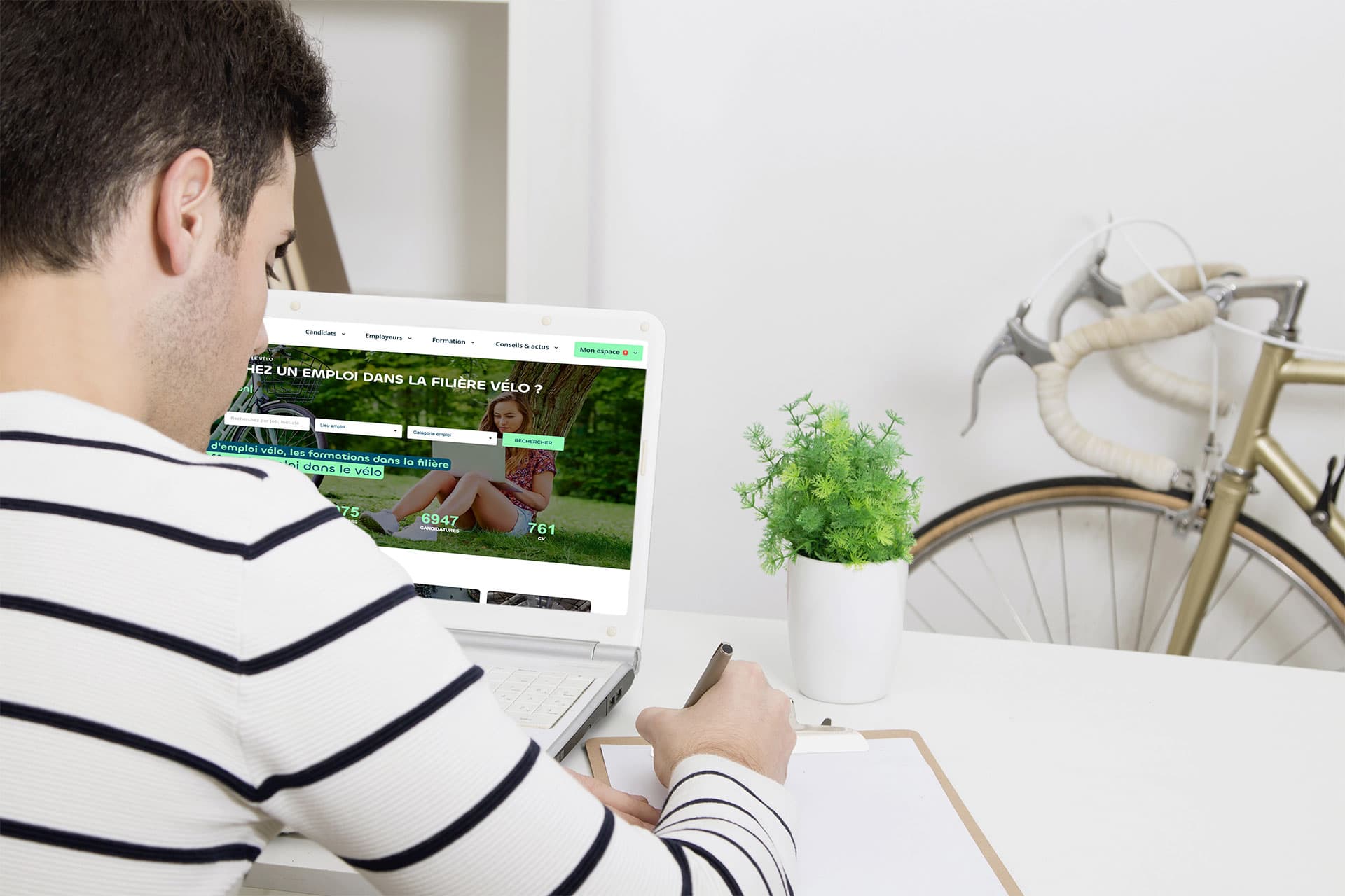 filiere du velo avantages publier offre emploi site specialise