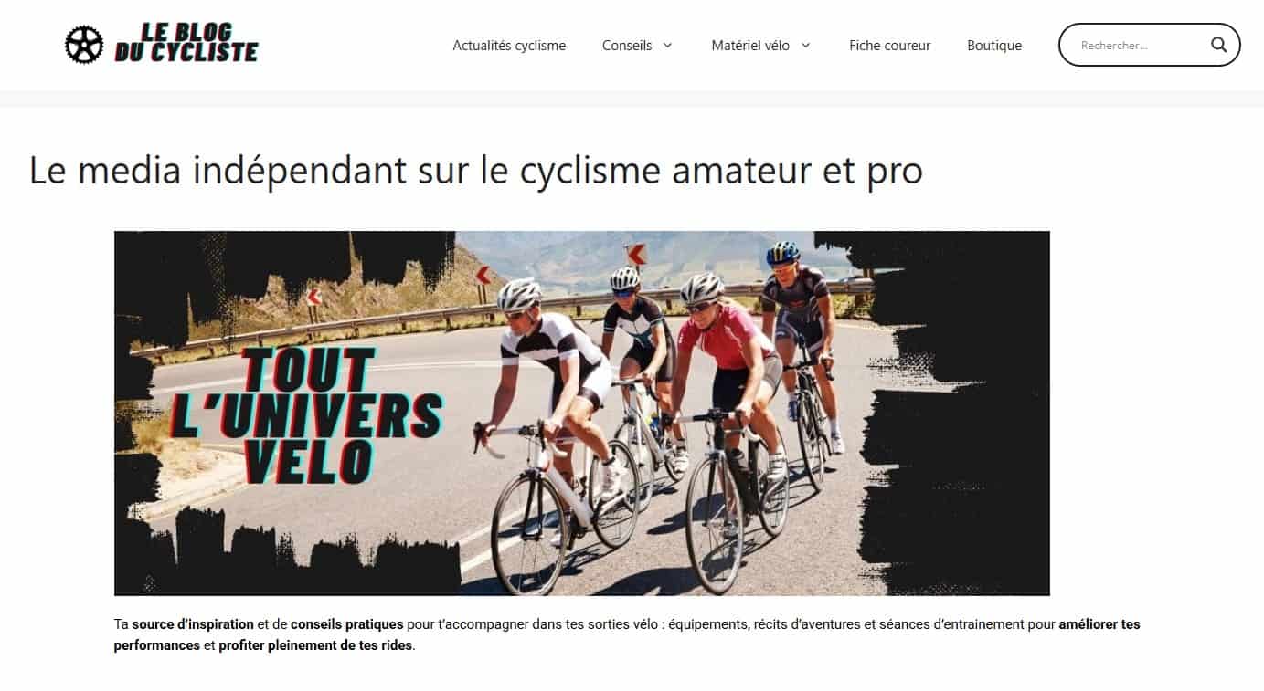 Le blog du cycliste Le blog du cycliste